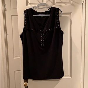 Nygard sleeveless top